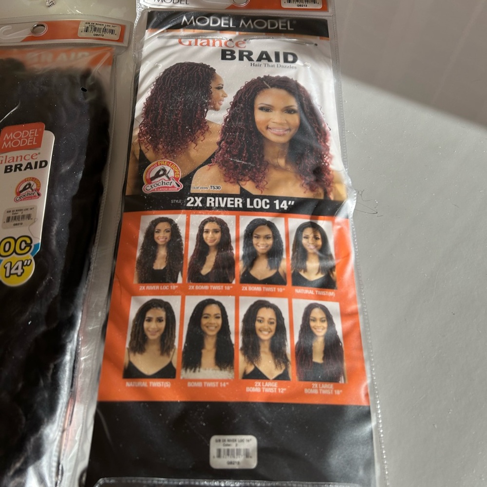 River Loc hair for crochet/braiding plus Free Gift